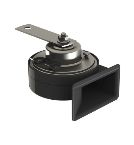 Tromba elettromagnetica clacson auto 12V singola 80mm tono alto