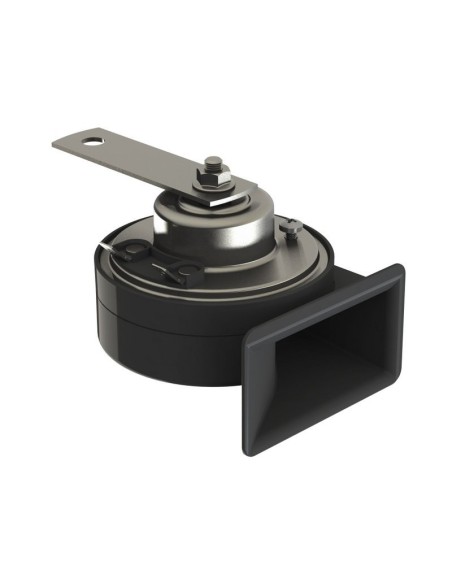 Tromba elettromagnetica clacson auto 12V singola 80mm tono alto
