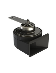 Tromba elettromagnetica clacson auto 12V singola 80mm tono basso