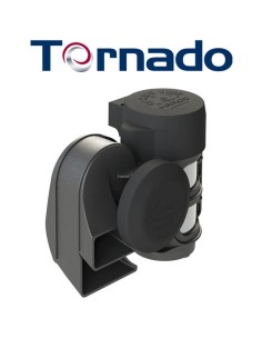 Tromba elettropneumatica compatta bitonale Tornado TR2 12V