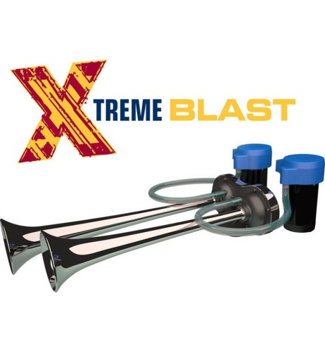 Tromba elettropneumatica XB2 con doppio compressore 12V 39cm