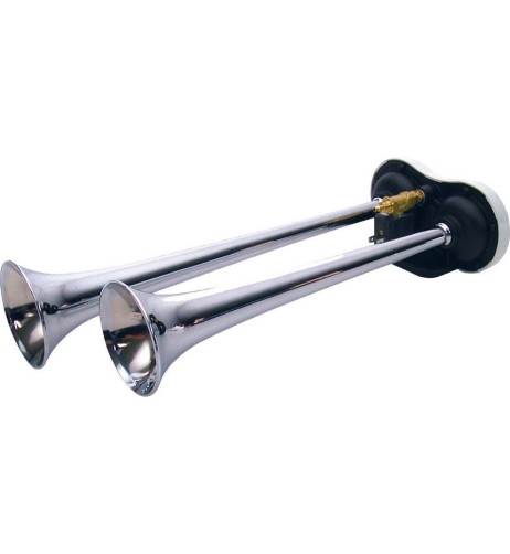 Tromba pneumatica bitonale camion 39cm con elettrovalvola 24V