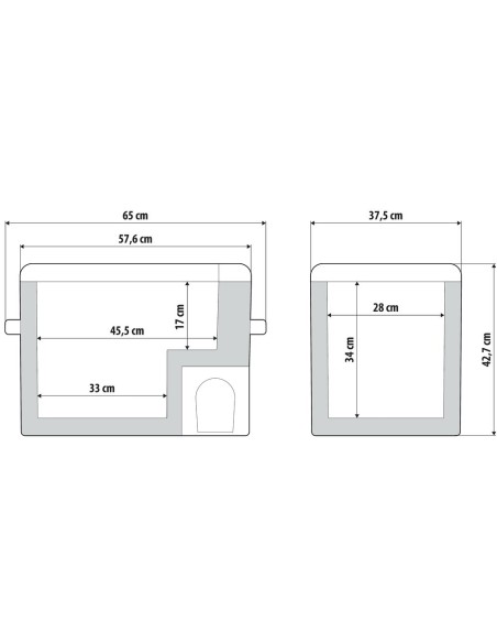 Frigorifero Congelatore a compressore 40 litri 12 24V 220V