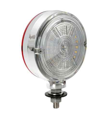 Luce ingombro 54 Led doppia funzione 12 24V Rosso Bianco