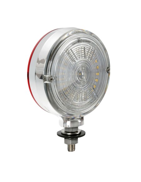 Luce ingombro 54 Led doppia funzione 12 24V Rosso Bianco