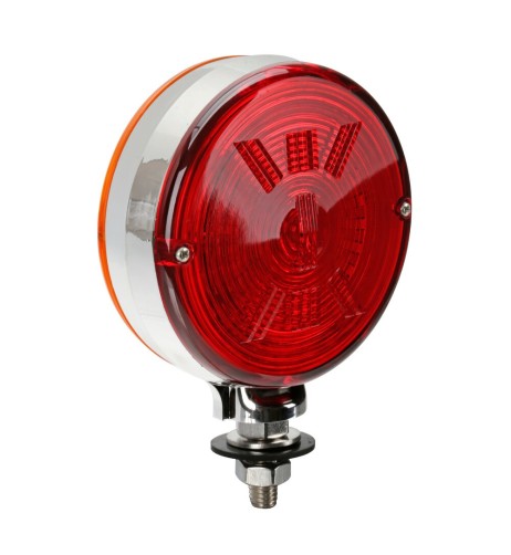 Luce ingombro 54 Led doppia funzione 12 24V Rosso Arancio