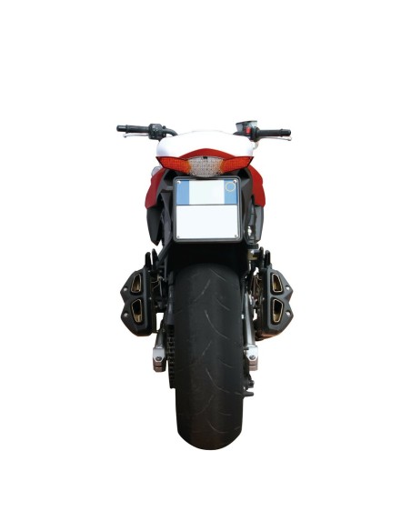Fanale posteriore a 70 led 12V per moto e scooter