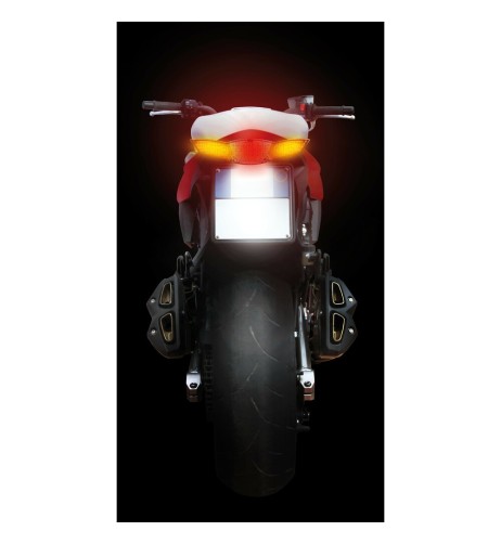 Fanale posteriore a 70 led 12V per moto e scooter