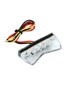 Fanale posteriore a 11 led 12V per moto e scooter