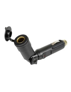 Adattatore snodabile 12 24V Ingresso spinotto standard Uscita spinotto DI