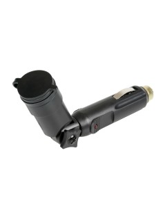 Adattatore snodabile 12 24V Ingresso spinotto standard Uscita spinotto DI 2
