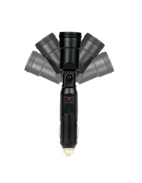 Adattatore snodabile 12 24V Ingresso spinotto standard Uscita spinotto DI