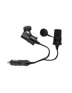 Spinotto presa accendisigari con uscita doppia 12 24V con coperchio