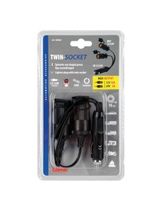 Spinotto presa accendisigari con uscita doppia 12 24V con coperchio 2