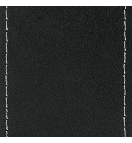 Coprivolante camion Premium Truck in pelle nera argento da cucire 44 46cm