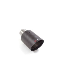 Terminale di scarico Carbon rotondo 100mm L190 Ragazzon RO 100 Carbon