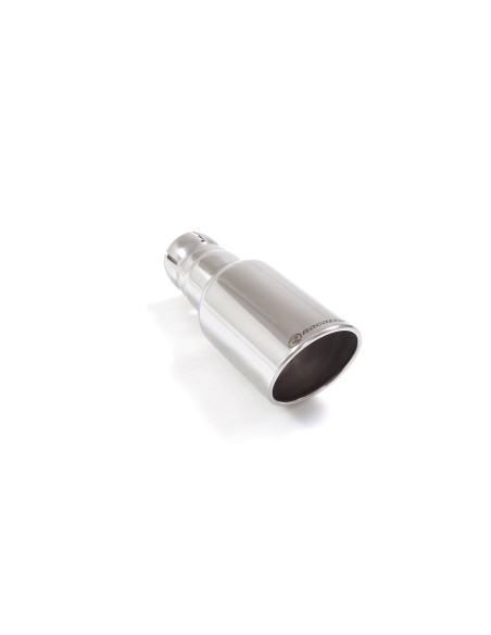 Terminale di scarico singolo SportLine 90mm L225 entrata 50 5mm Ragazzon 