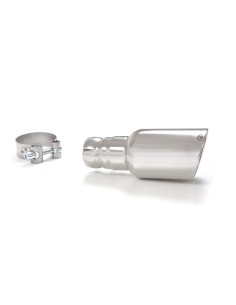 Terminale di scarico singolo SportLine 90mm L225 entrata 50 5mm Ragazzon  2