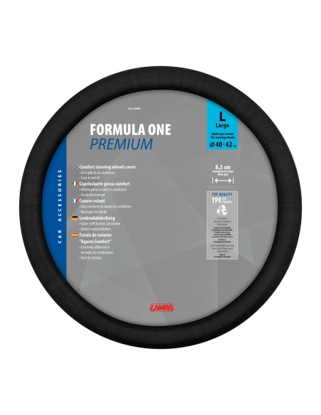 Coprivolante diametro 40 42cm elasticizzato Inodore nero