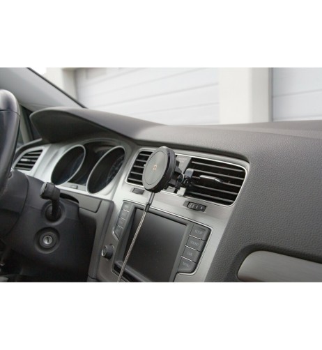 Porta telefono magnetico per bocchetta d aerazione con ricarica wireless