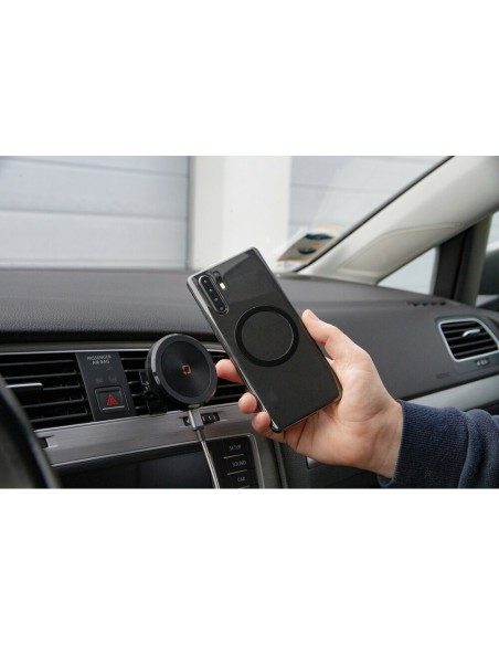 Porta telefono magnetico per bocchetta d aerazione con ricarica wireless
