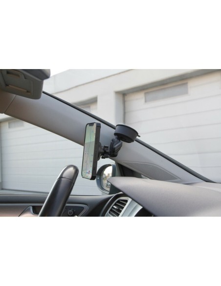 Porta telefono magnetico con attacco a ventosa adesiva