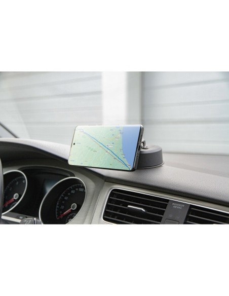 Porta telefono magnetico con attacco a ventosa adesiva