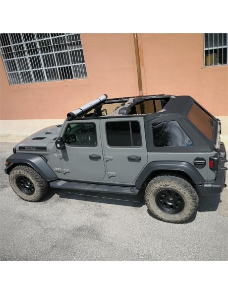 Copertura Soft Top Jeep Wrangler Ultimate JL dal 2018 4 porte nero