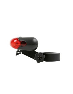 Fanale posteriore bicicletta bici ciclo 4 led luce fissa lampeggiante e ra 2