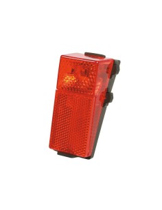 Fanale posteriore bicicletta bici ciclo con catarifrangente 6V 0 6W