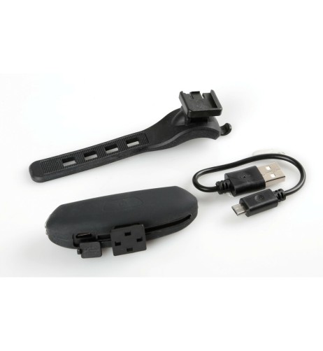 Fanale anteriore a 3 funzioni LED per bici e cicli