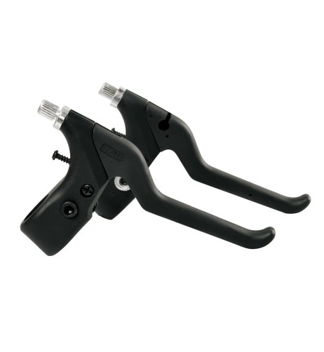 Coppia leve freno bicicletta bici in resina composita