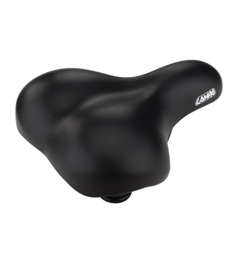 Sella bicicletta city relax S5 257x200mm nero