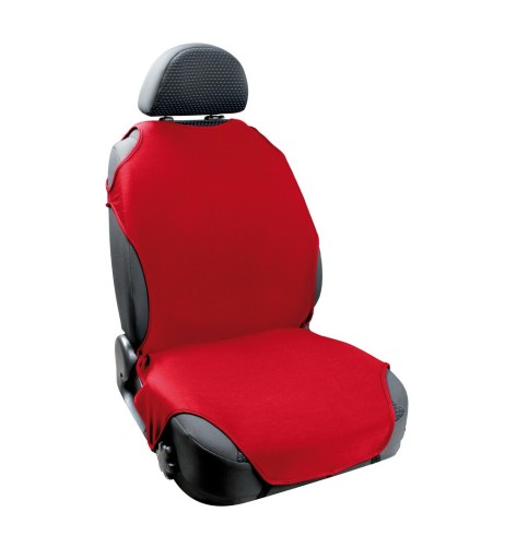 Coprisedile elasticizzato in tessuto T Shirt Rosso