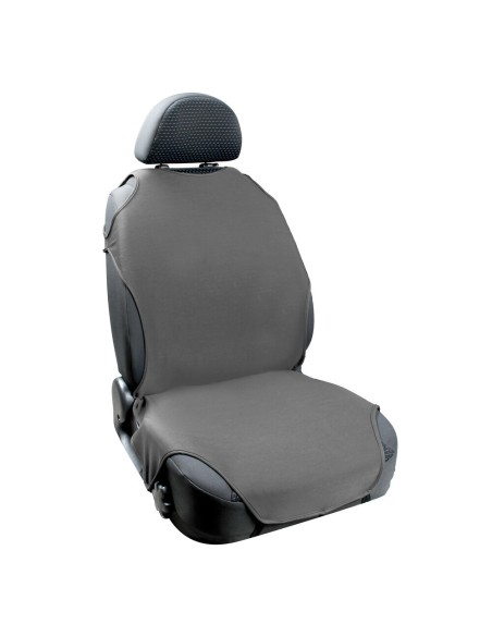 Coprisedile elasticizzato in tessuto T Shirt Grigio