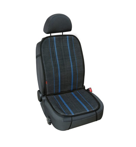 Coprisedile schienale auto estivo fibra di cellulosa colore blu