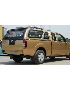 Hard Top con vetri copertura cassone Nissan Navara D40 Extra Cab 2005 2015 2
