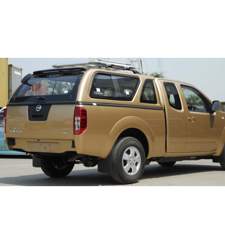 Hard Top con vetri copertura cassone Nissan Navara D40 Extra Cab 2005 2015