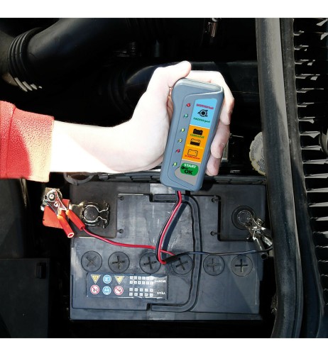 Tester per batteria e alternatore 12V