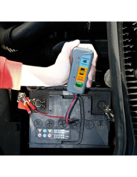 Tester per batteria e alternatore 12V