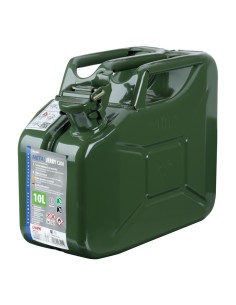 Tanica carburante omologata in metallo 10 litri