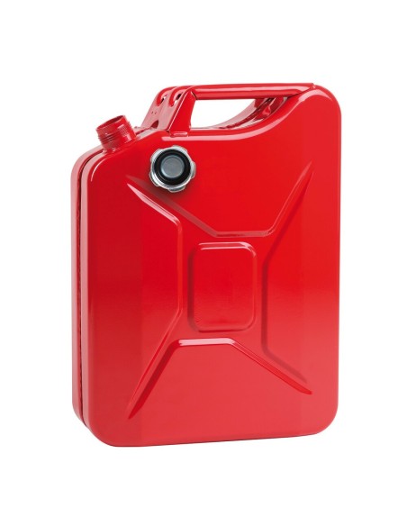 Tanica carburante in metallo colore rosso 20 litri