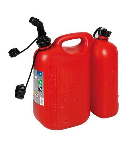 Tanica carburante emergenza 2 comparti 5 5 3 litri