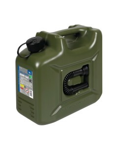 Tanica carburante polietilene emergenza modello militare 10 litri