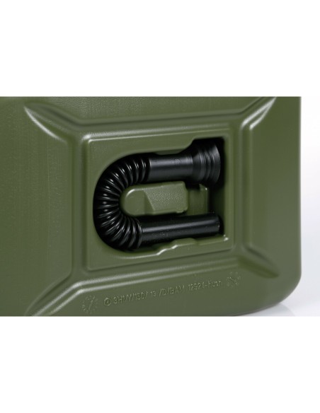 Tanica carburante polietilene emergenza modello militare 10 litri
