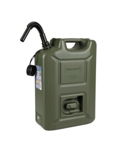 Tanica carburante polietilene emergenza modello militare 20 litri 2