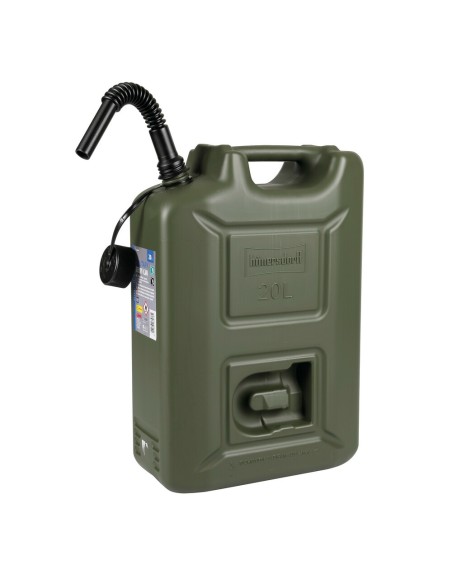Tanica carburante polietilene emergenza modello militare 20 litri