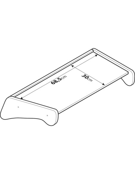 Tavolino per cruscotto su misura Truck Man TGX 2007 2020
