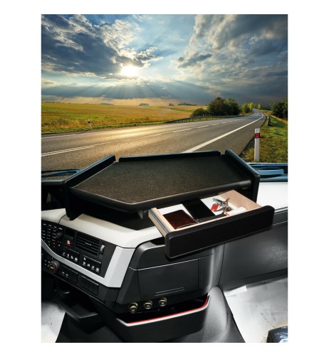 Tavolino centrale cassetto per cruscotto su misura Volvo FH Serie 4 5