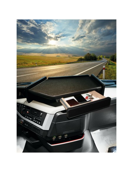 Tavolino centrale cassetto per cruscotto su misura Volvo FH Serie 4 5